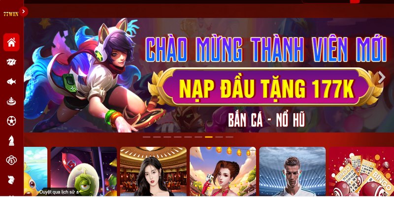 Giao dịch nạp rút tiền thực tế khi truy cập link vào 77win chuẩn xác